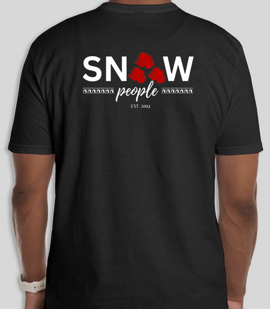 Snow People Shirt (Black)